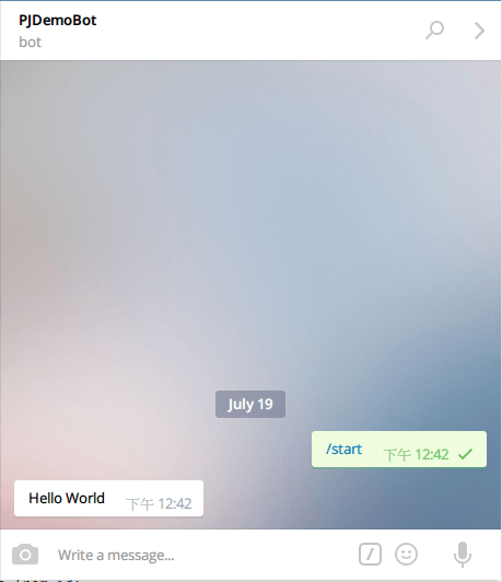 Demo Bot